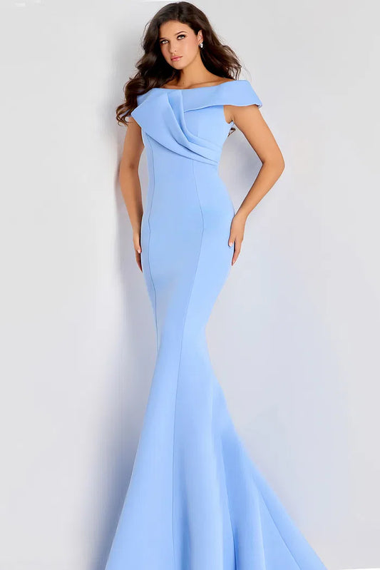 Jovani Off Shoulder Mermaid Gown
