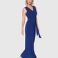 Last Tango Surplice Jumpsuit With Tie Waist