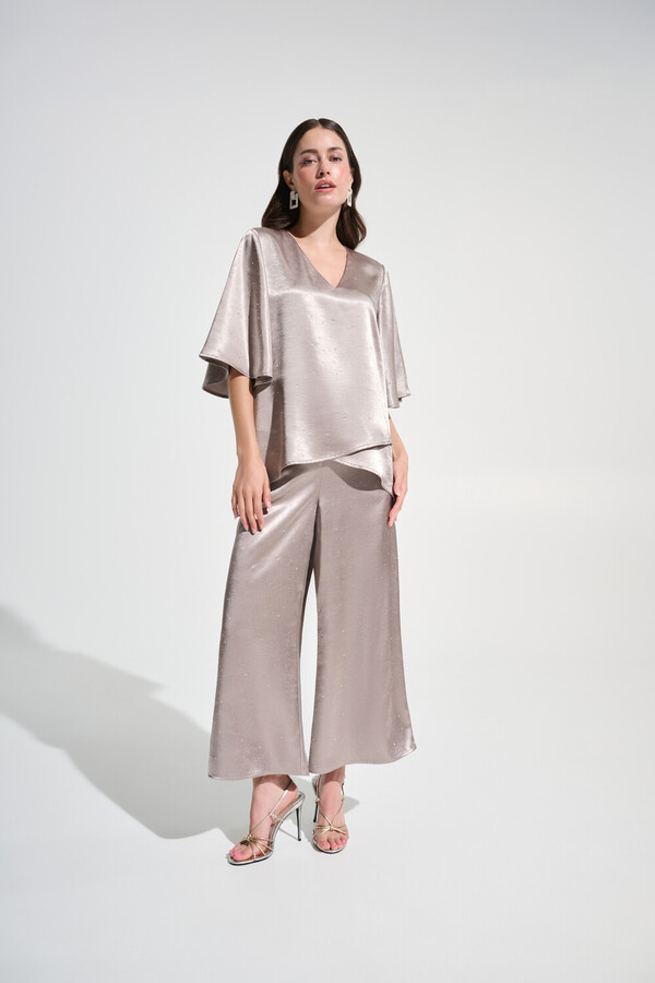 Joseph Ribkoff High-waisted Wide-leg Trousers