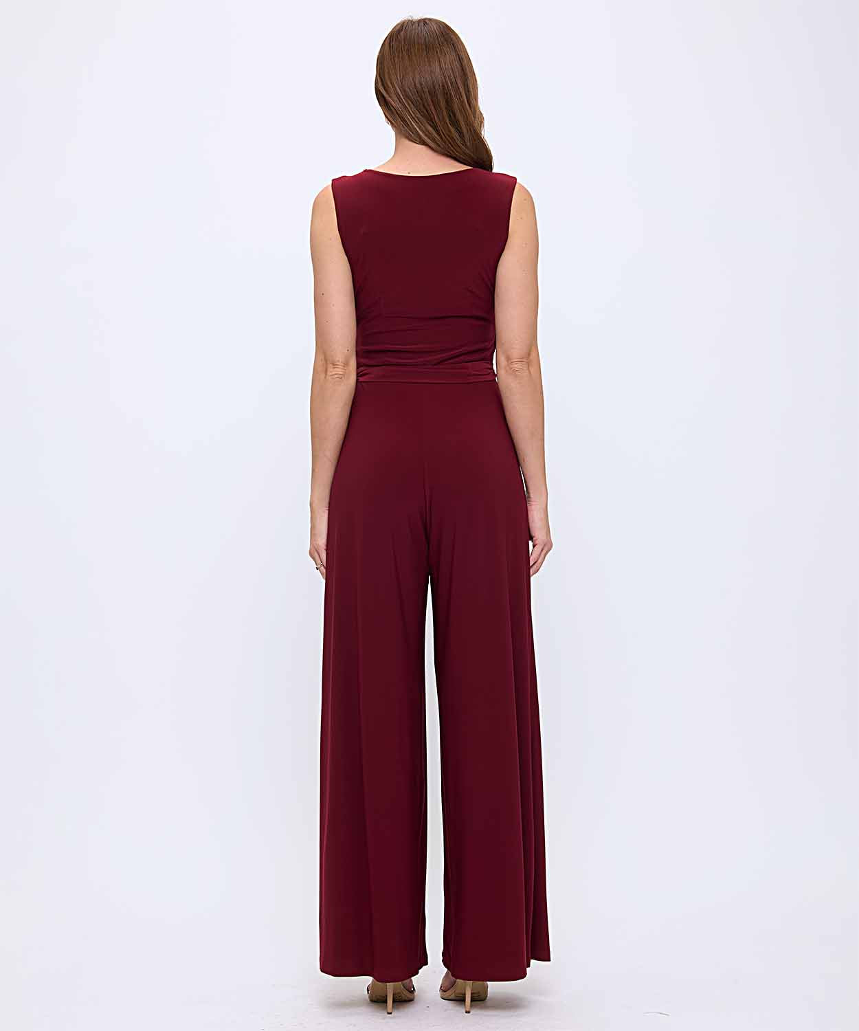 Last Tango Surplice Jumpsuit With Tie Waist