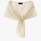 Betsy & Adam “JOAN" PULL THROUGH ORGANZA SHAWL WRAP