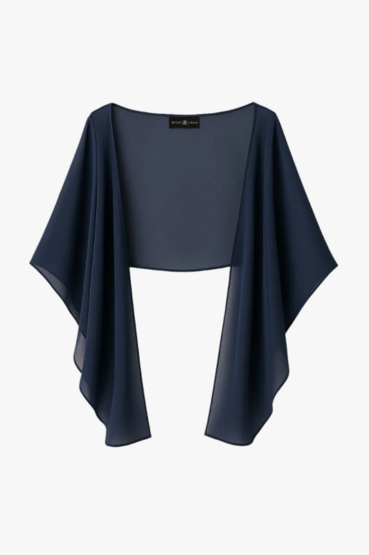 Betsy & Adam "BERNADETTE" CHIFFON SHAWL WRAP