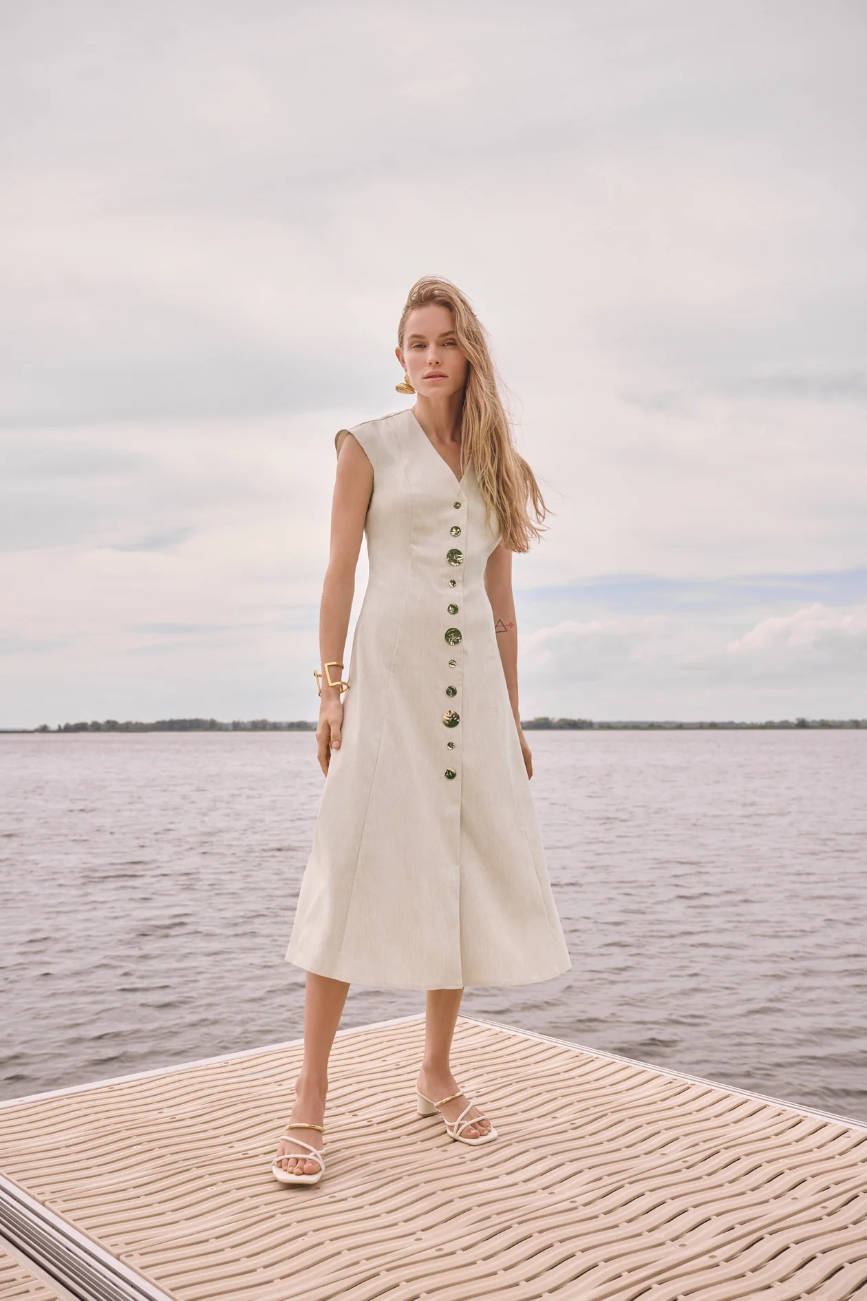 Joseph Ribkoff Midi A-line Dress