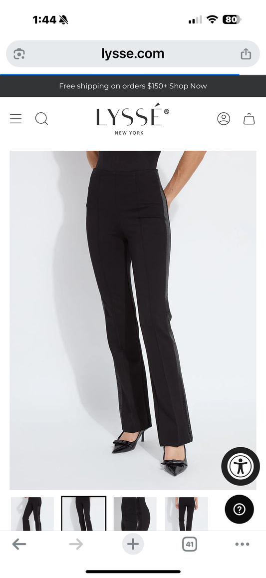 Lysse Elysse Sequin Embellished Pant