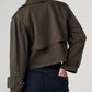 Liverpool Cropped Denim Trench