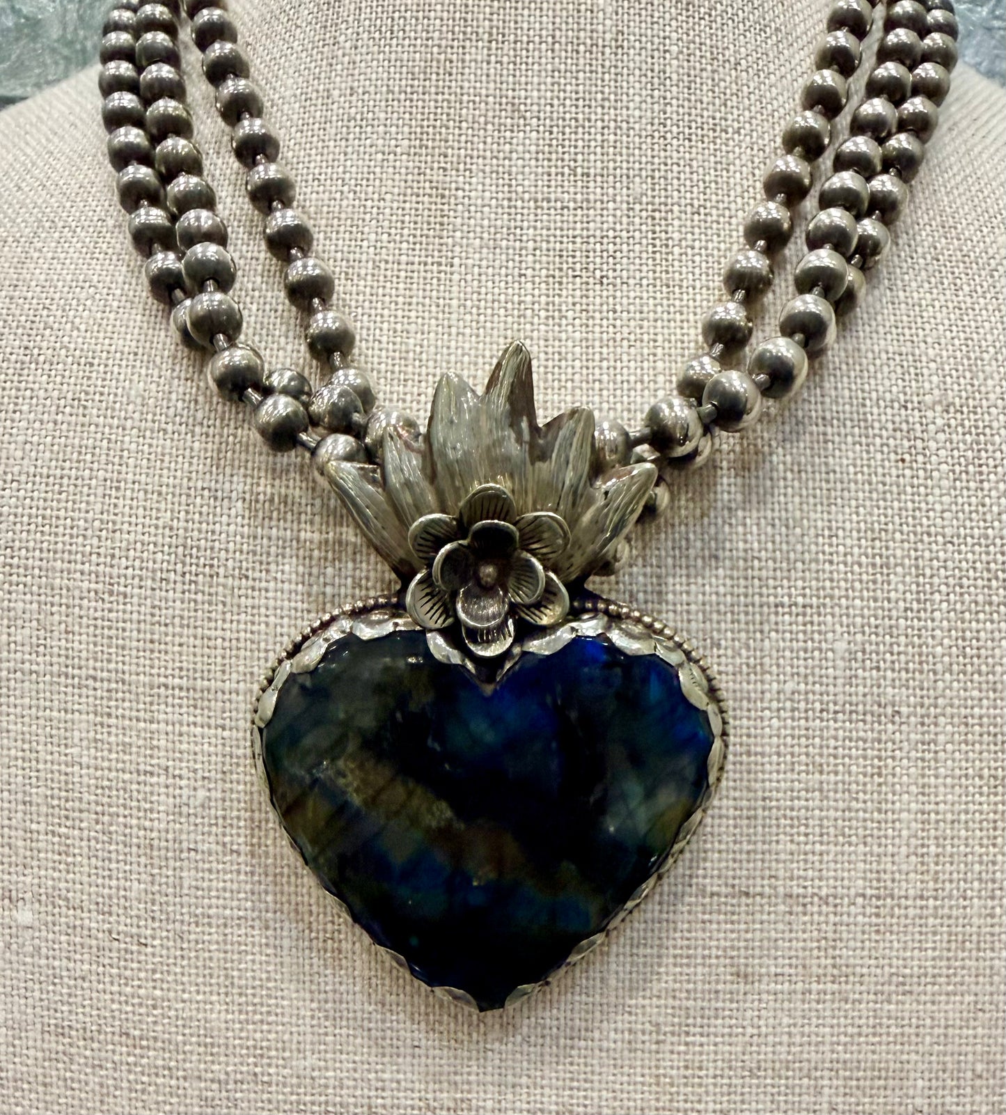 ZOWEE Labradorite Pendant Necklace