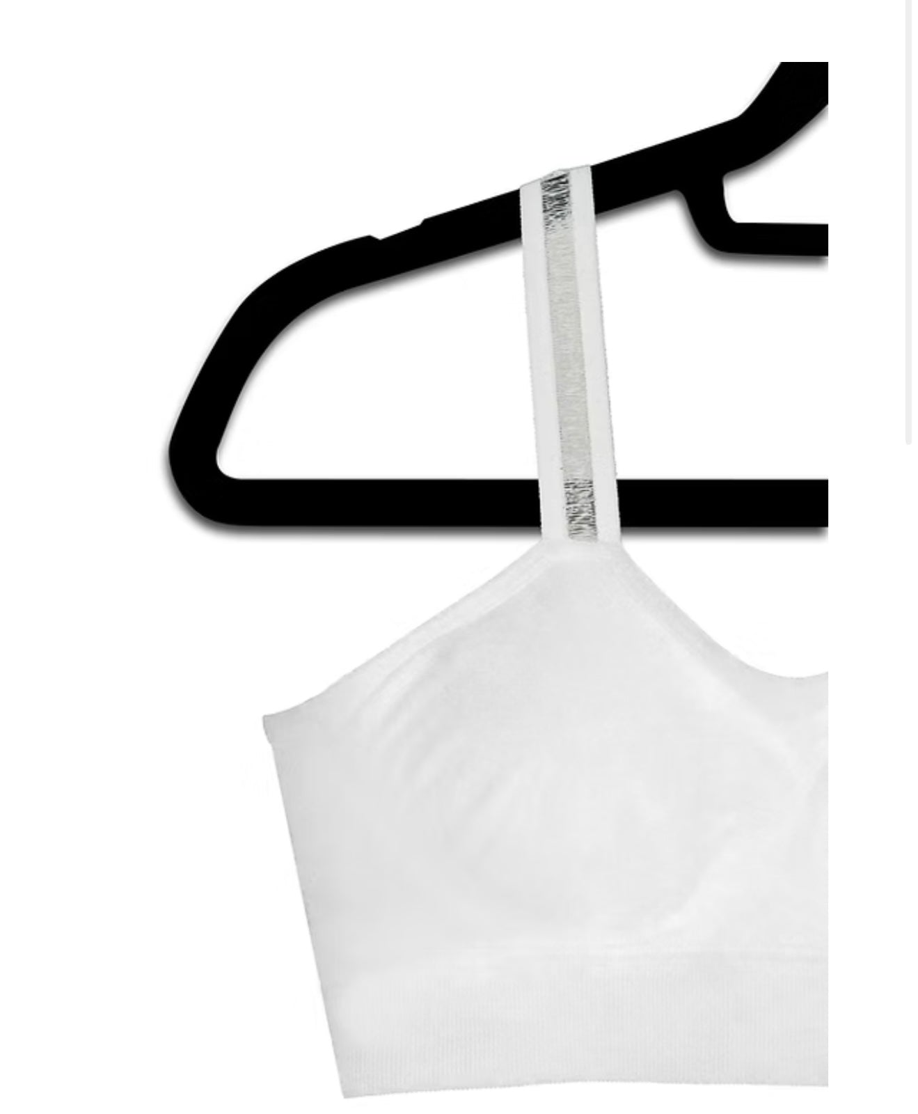 Strap It’s Plus Bra Sheer Straps