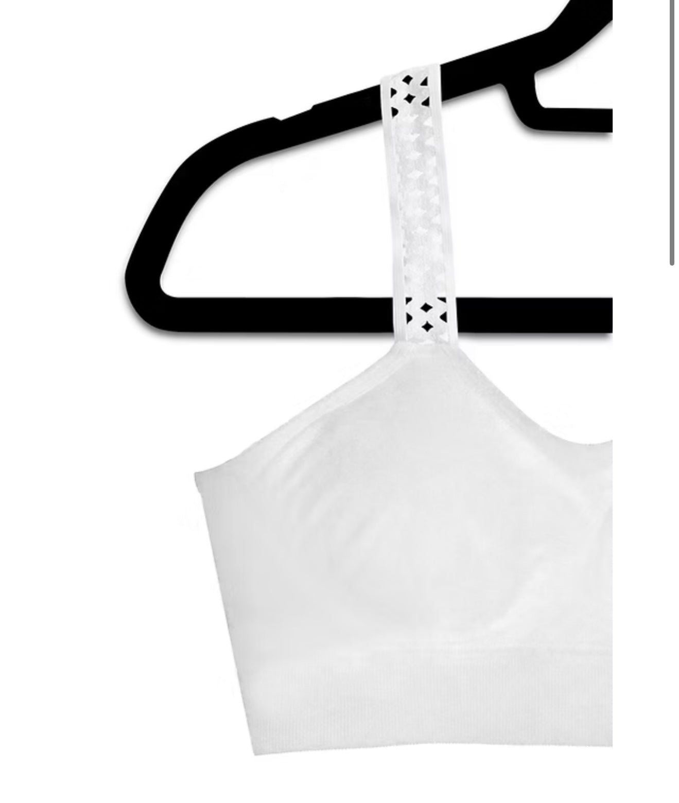 Strap It’s Plus Bra with Lattice Straps