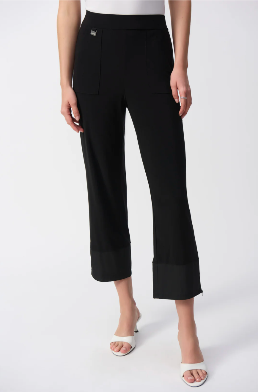 Sleek Cuffed Pants