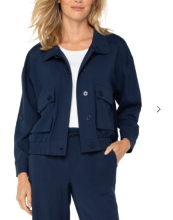utility jacket w cinch hem 22" hps
