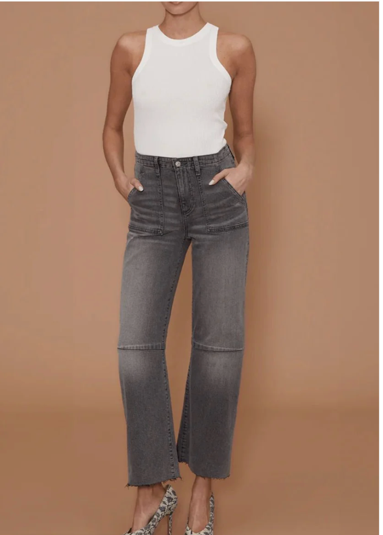 Le Jean Utility Soft Barrell Denim