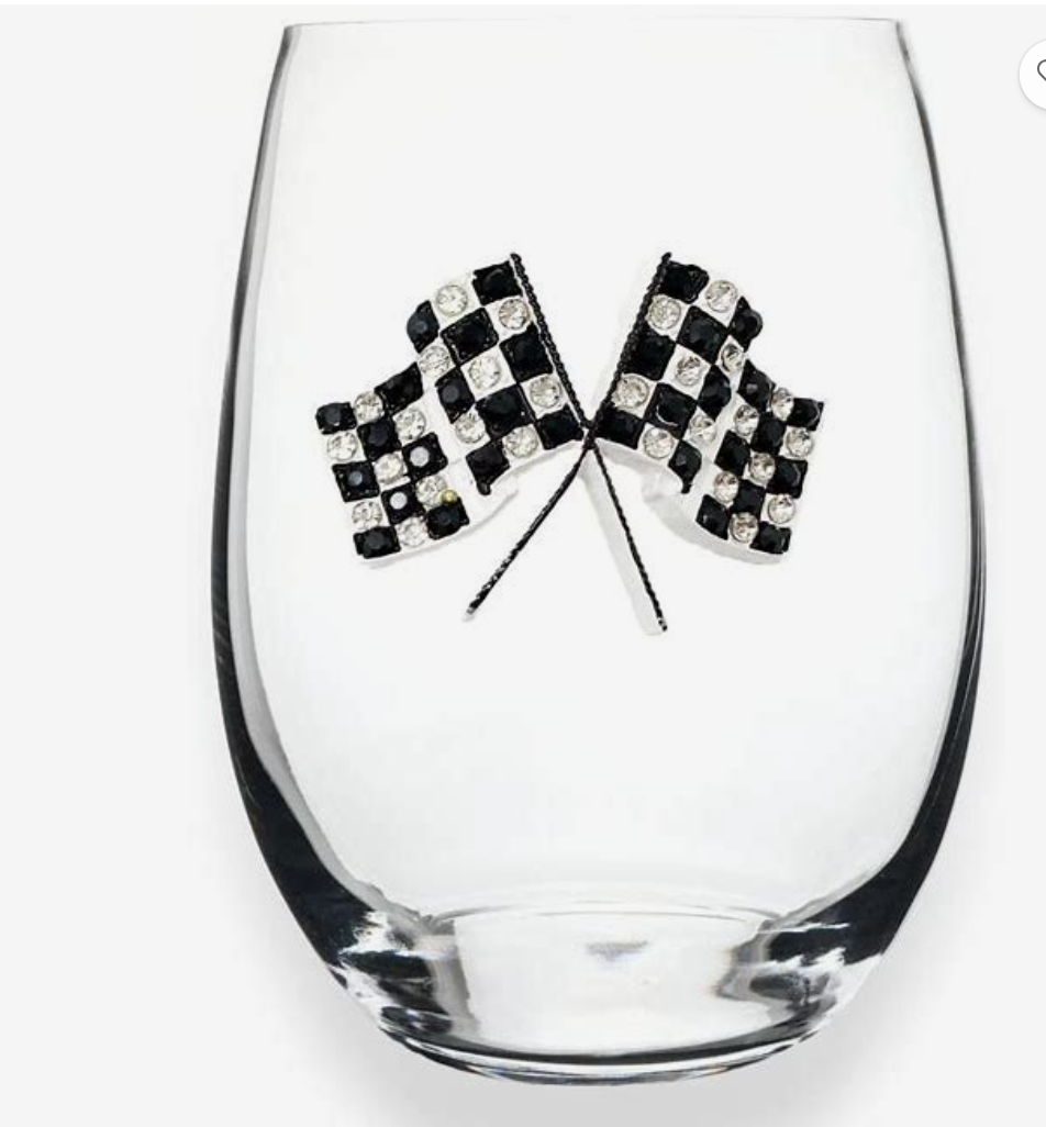 Checkered Flag - stemless