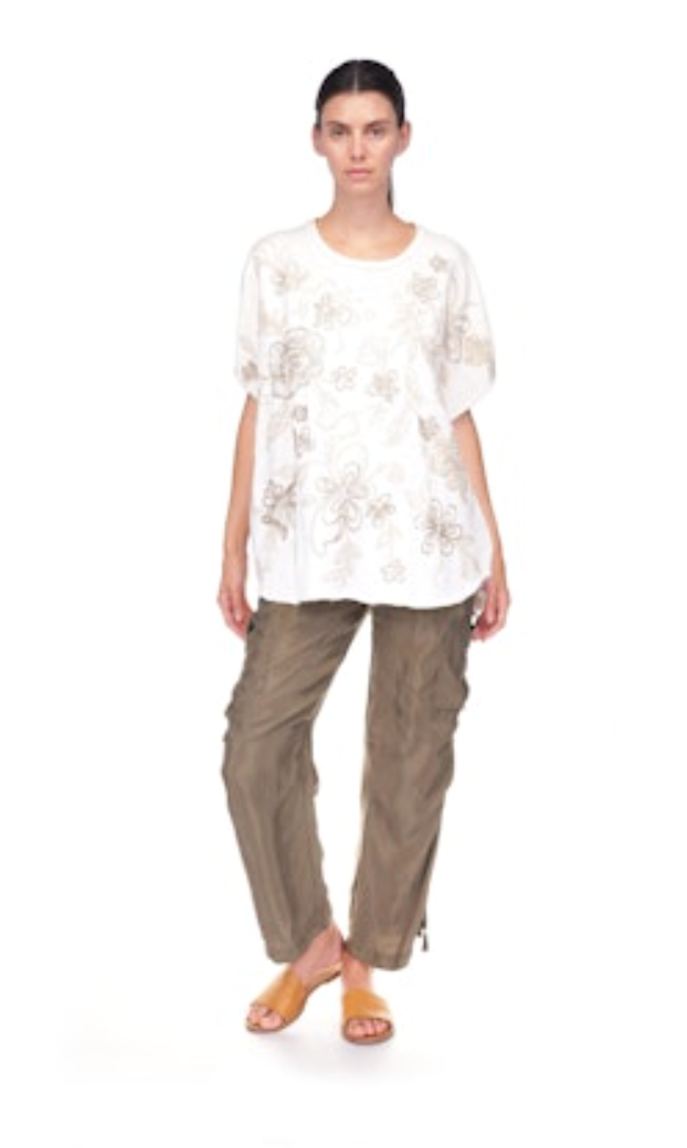 FRENCH TERRY PONCHO - ADELAIDE (MIRA)