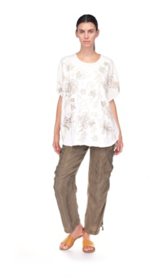 FRENCH TERRY PONCHO - ADELAIDE (MIRA)