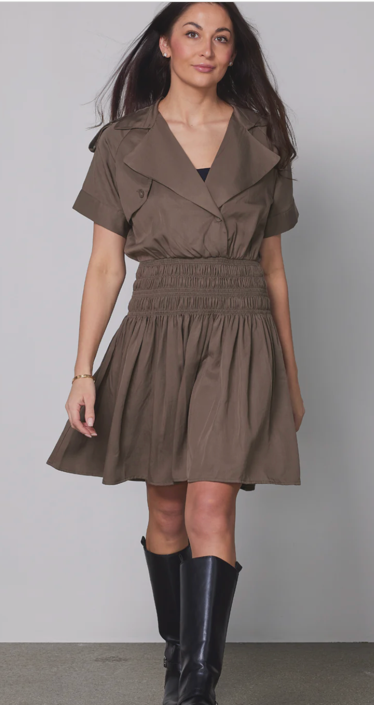 YMKE smock dress