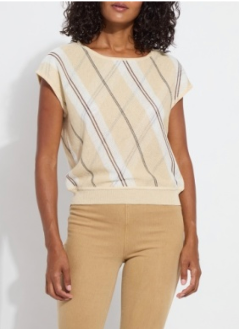brielle mesh sweater vest