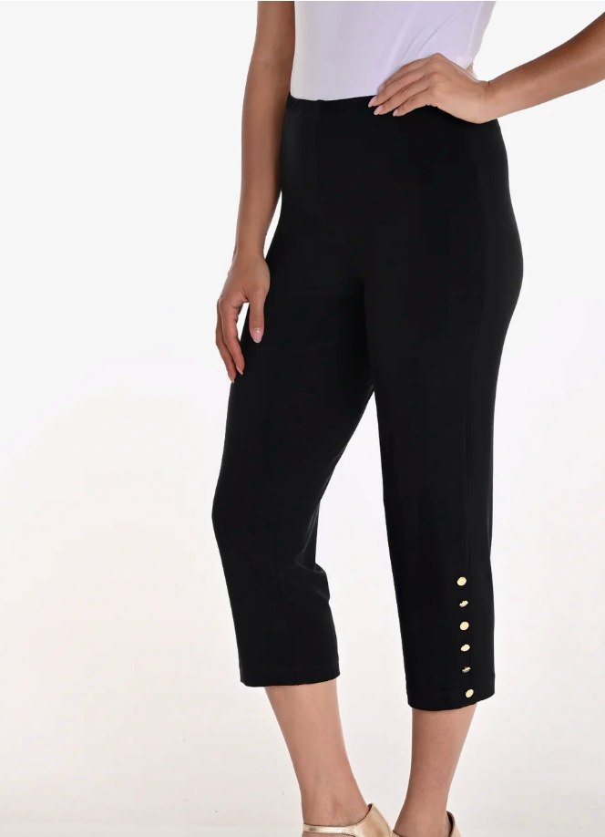 Button Detail Trousers