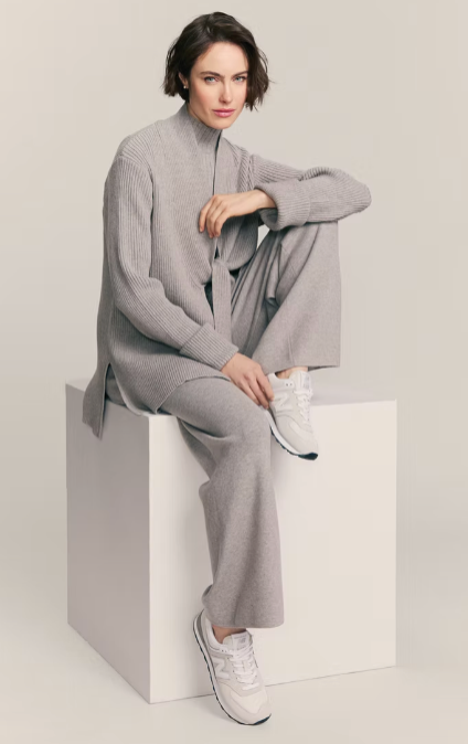 Atelier BYLYSE Knit Wide Leg Pants