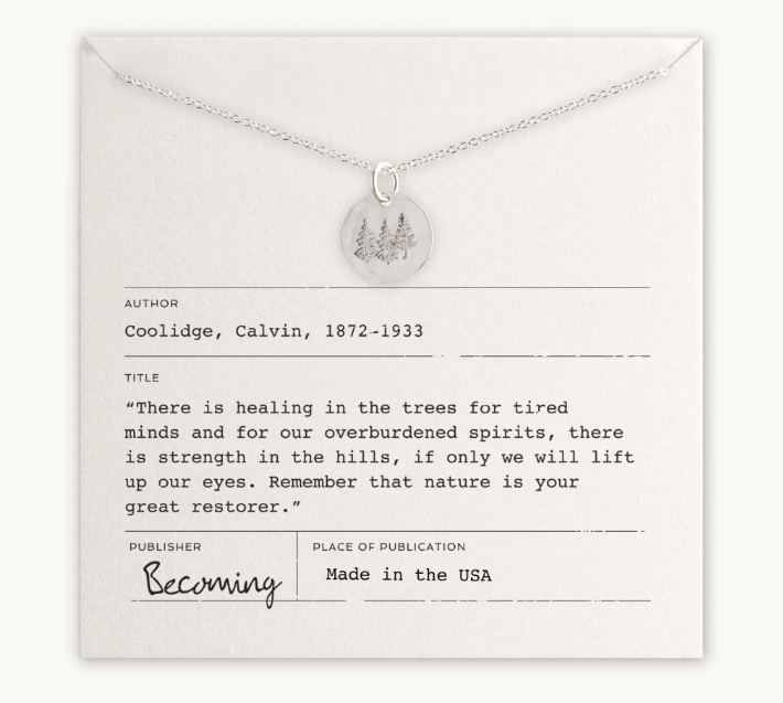 Becoming Trees Necklace (Copy) (Copy)