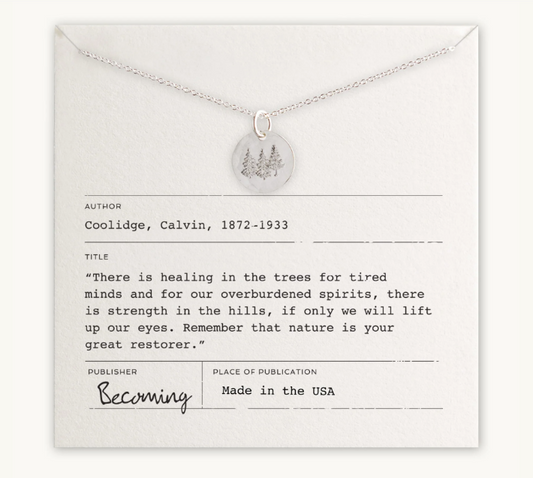 Becoming Trees Necklace (Copy) (Copy)