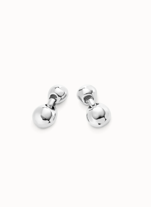 UNO DE 50 Ser Intrepida Drop earrings with two beads