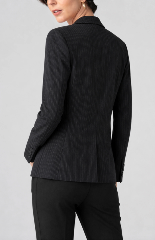Fitted Cutaway Blazer