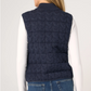 Sleeveless Reversible Quilted Sweater Vest