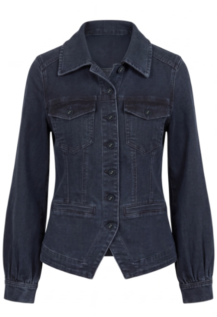 Patch Pocket Fitted Jacket