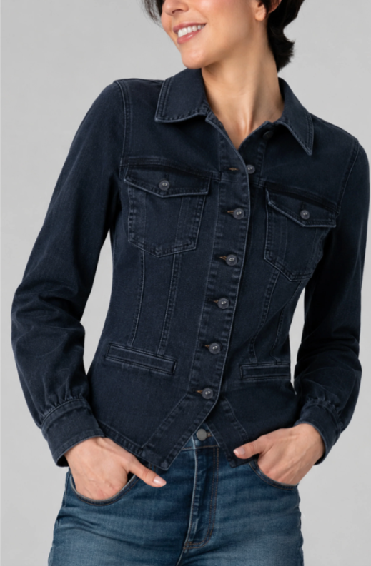 Patch Pocket Fitted Jacket