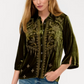 Johnny Was Kimono Sleeve Button Down