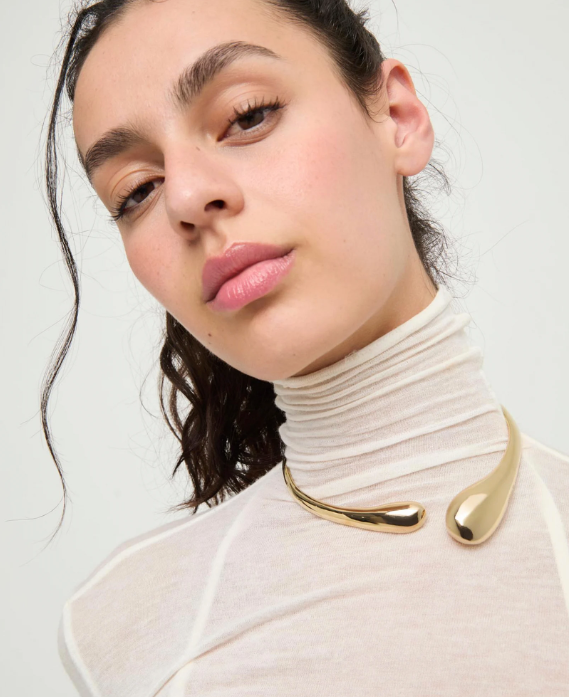 UNO de 50 Necklace with irregular drops