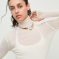 UNO de 50 Necklace with irregular drops