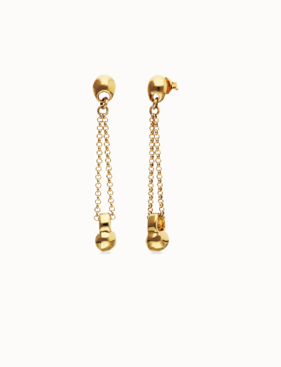 UNO de 50 Drop earrings with long chain and sphere