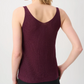 Joseph Ribkoff Metallic Knitted Camisole with Rhinestones