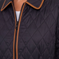 Quilted Coat W/ Cinched Waist