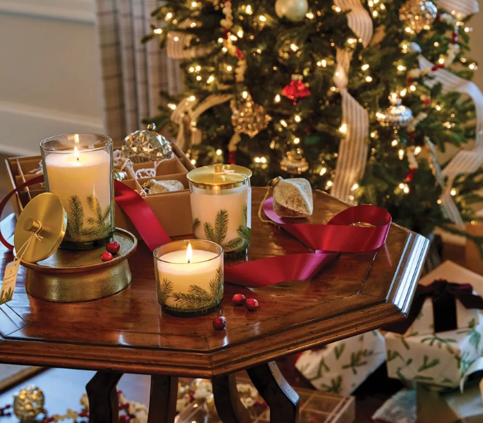 Frasier Fir® Heritage Large Pine Needle Luminary
