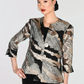 Formal Abstract Collared Jacket Style