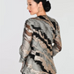 Formal Abstract Collared Jacket Style