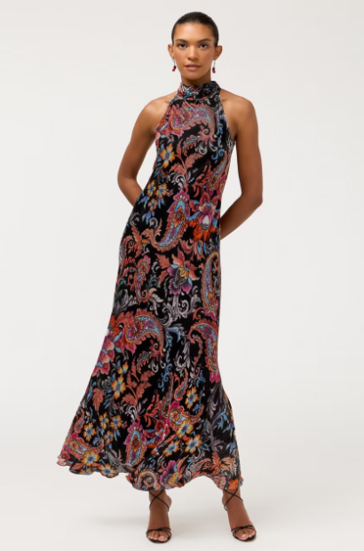 EIRENE MAXI HALTER DRESS