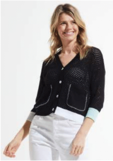 Holey Cardi