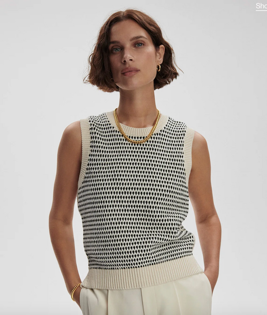 Varley Knowles Textured Knit Vest