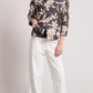 Tenley Quilted Wave 3/4 Sleeve Jacket