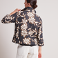 Tenley Quilted Wave 3/4 Sleeve Jacket