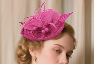 Little Star Fascinator Tea Party Hat -Pillbox Kentucky Hat for Women