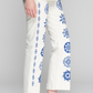 Vilagallo AMELIE EMB CRUDO Pant