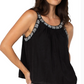 Liverpool Sleeveless Woven Tank