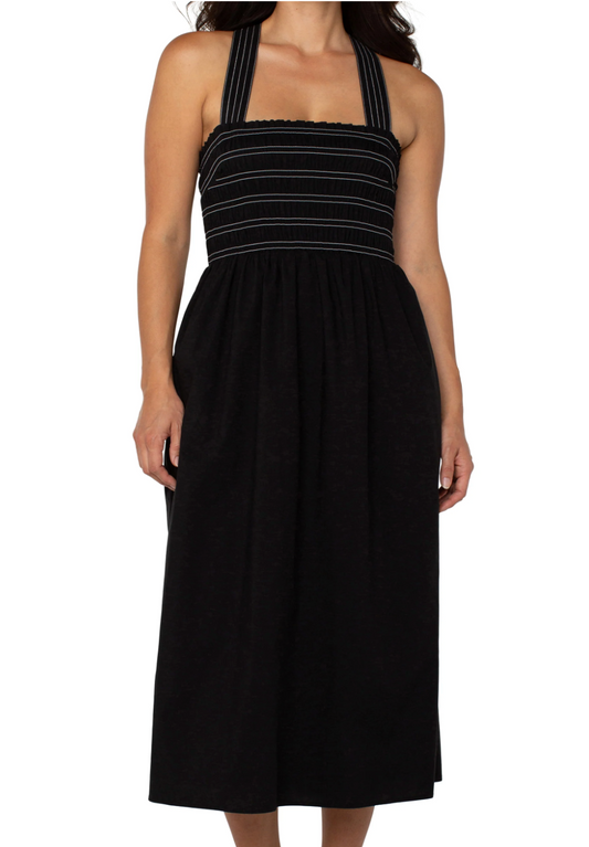 Liverpool Sleeveless Midi Dress