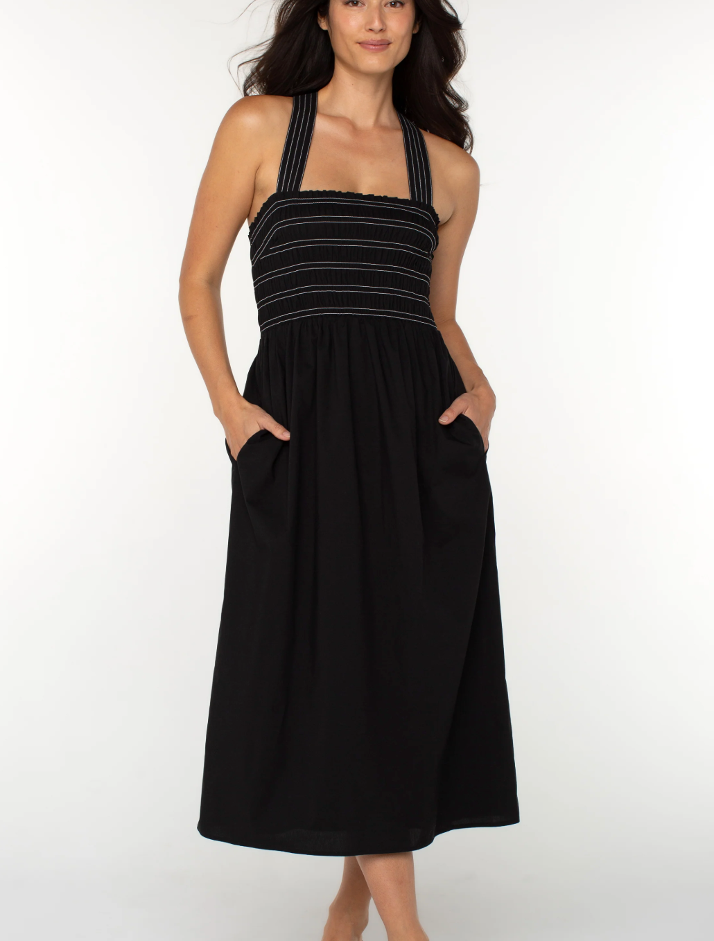 Liverpool Sleeveless Midi Dress