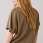 Summum V Neck Short Sleeve Scuba Top