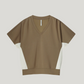 Summum V Neck Short Sleeve Scuba Top